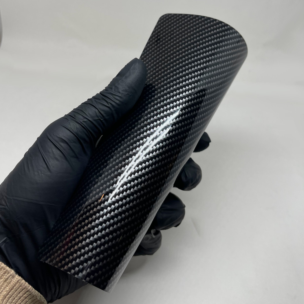 WunderVinyl Super Gloss+ Carbon Fiber Silver Black LT autoteippi