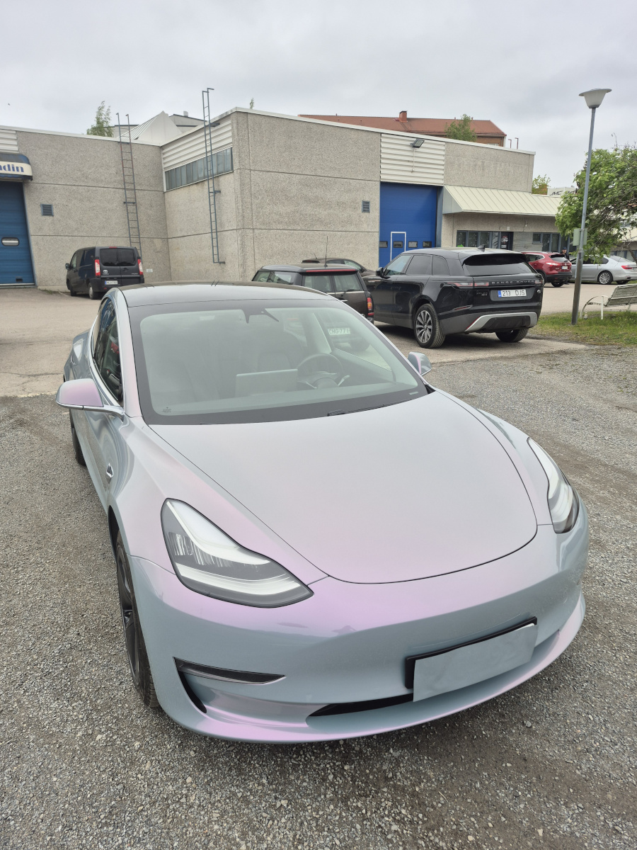 WunderVinyl Super Gloss+ Candy Flip Grey to Purple LT autoteippaus