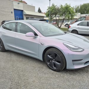 Model 3 — WunderVinyl Super Gloss+ Candy Flip Grey to Purple LT
